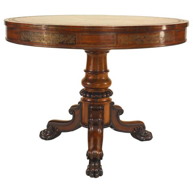 Regency Mahogany Rent Table For Sale at 1stDibs