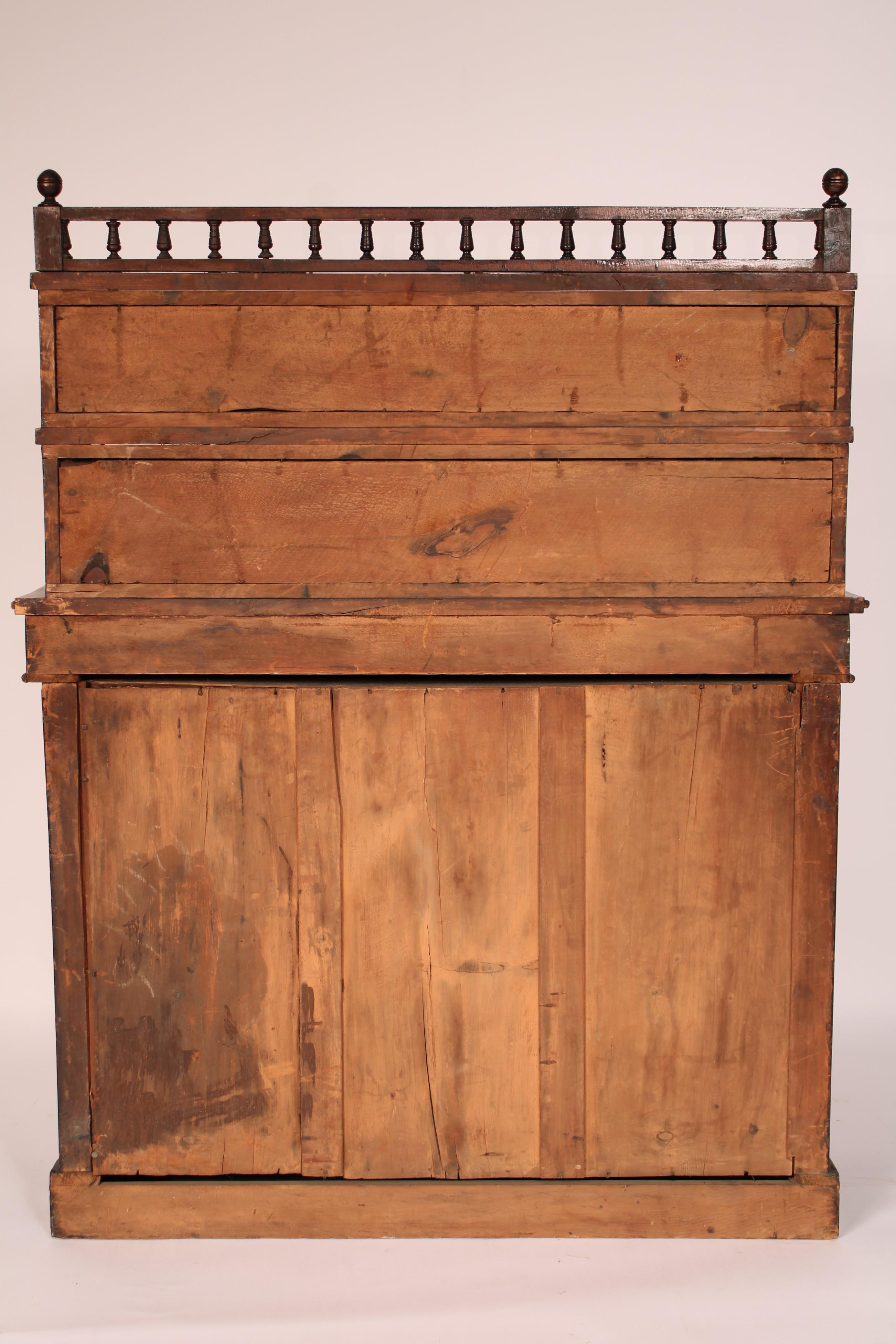 English Regency Rosewood Chiffonier For Sale 10