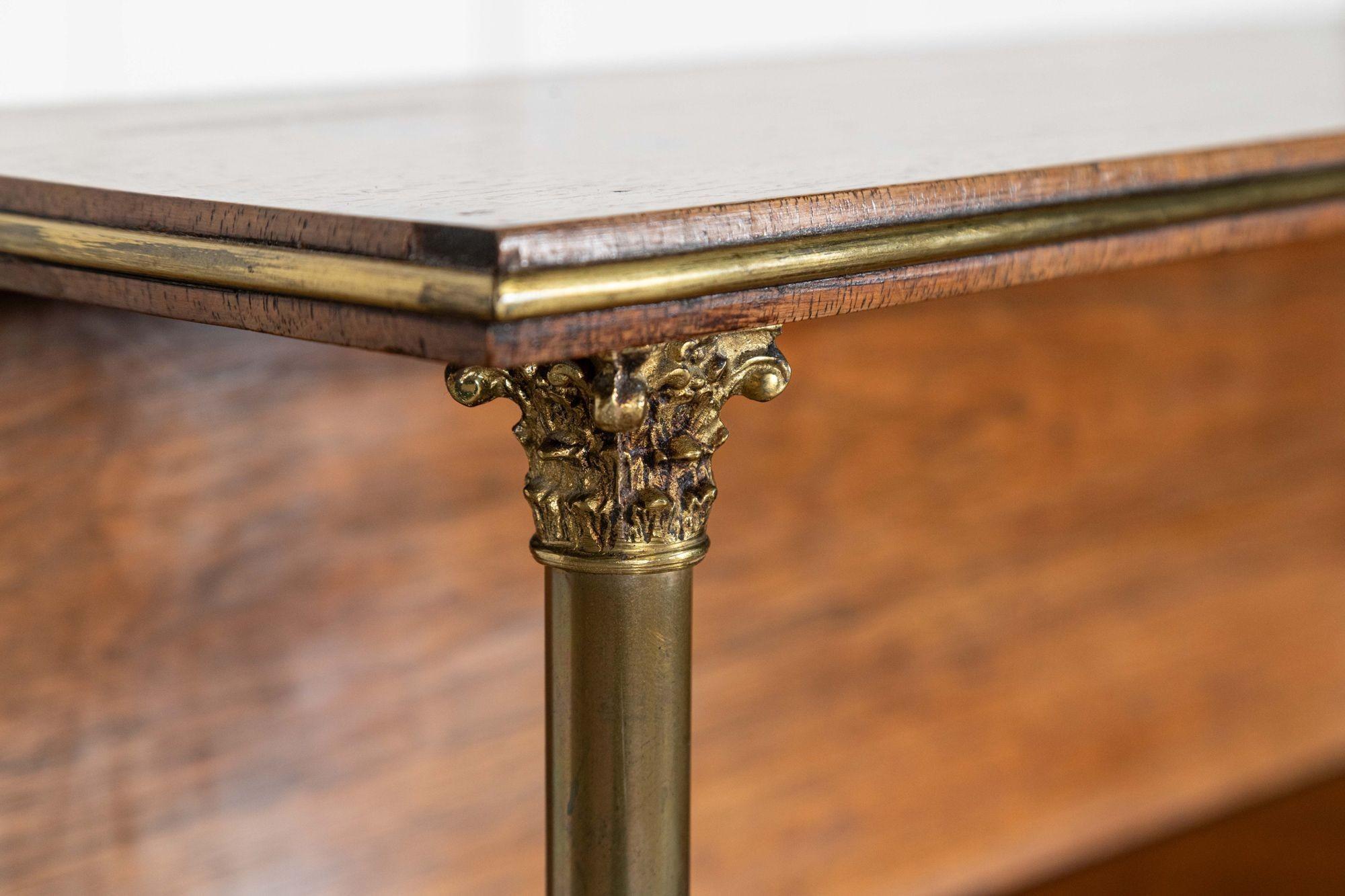 XIX secolo Chiffoniere inglese Regency in palissandro in vendita