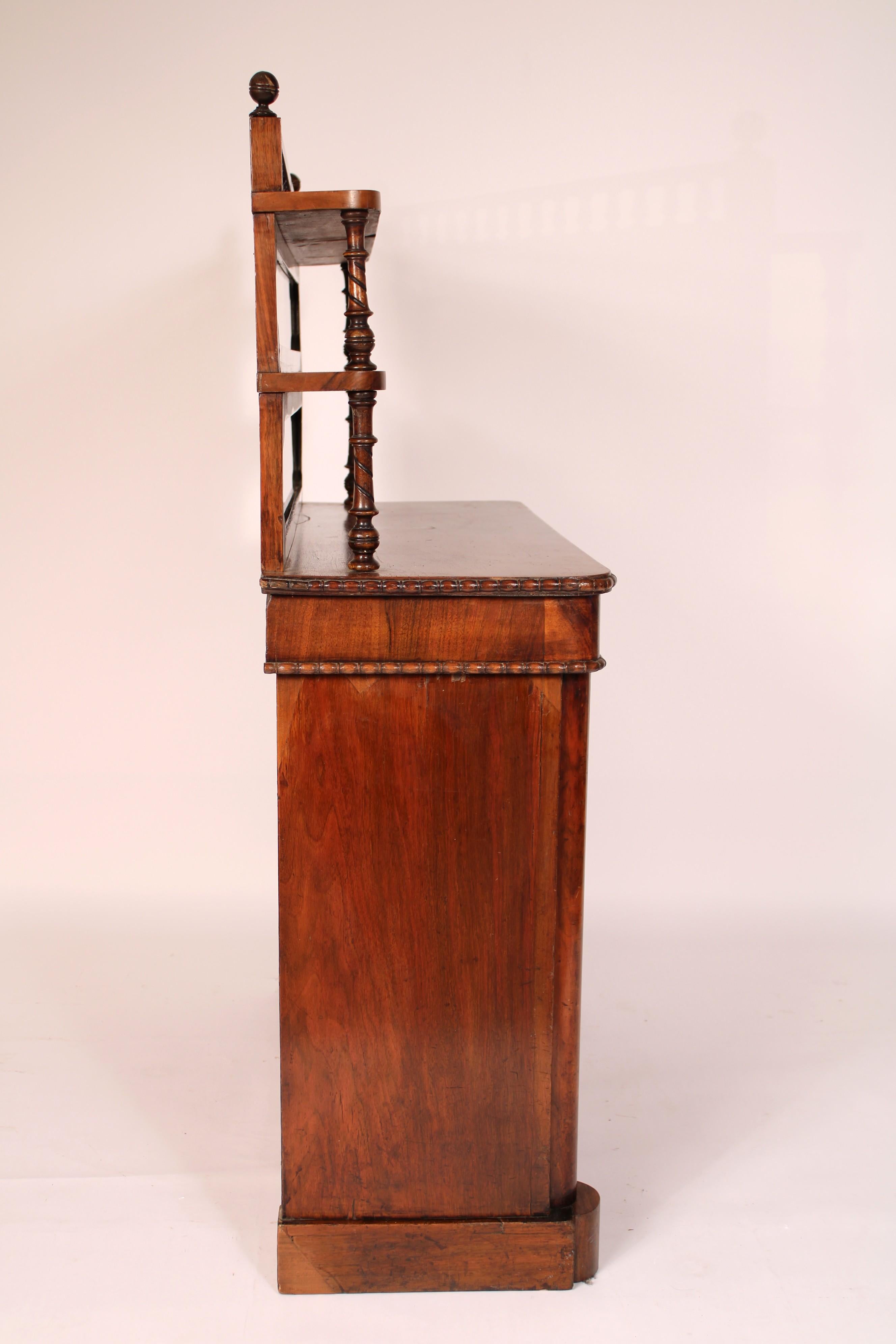 19th Century English Regency Rosewood Chiffonier For Sale