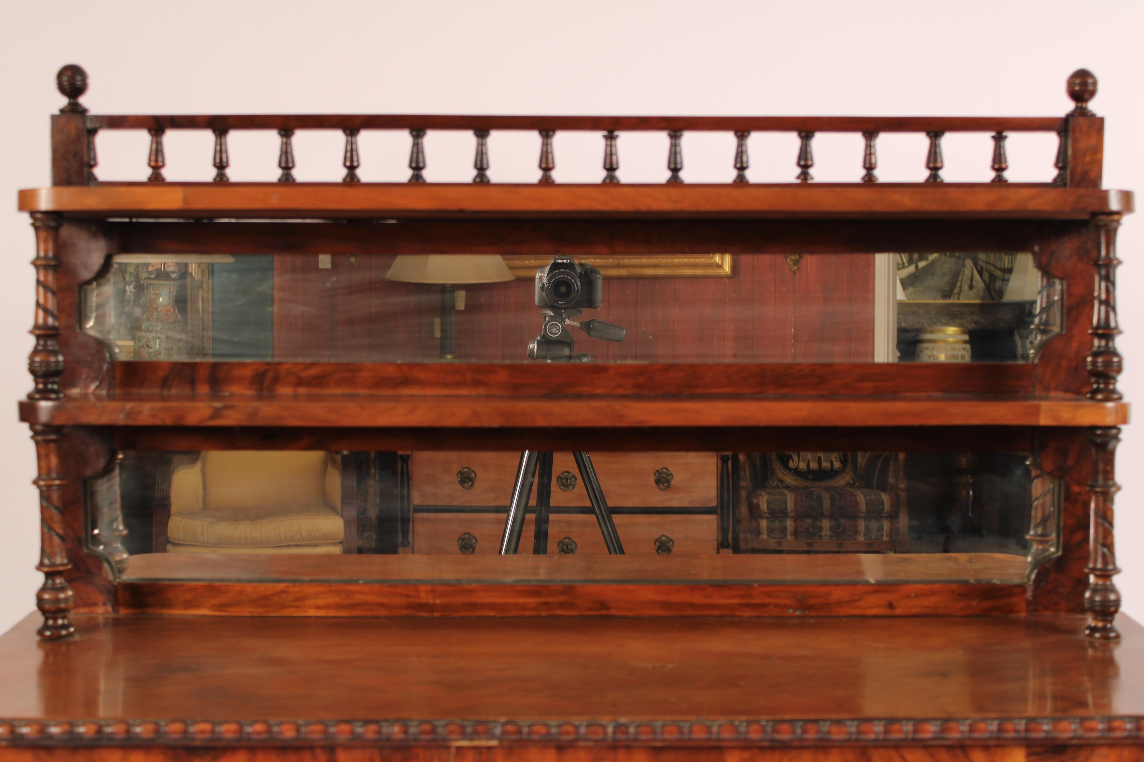 English Regency Rosewood Chiffonier For Sale 1