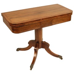 English Regency Rosewood Games Table