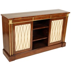 Antique English Regency Server / Bookcase