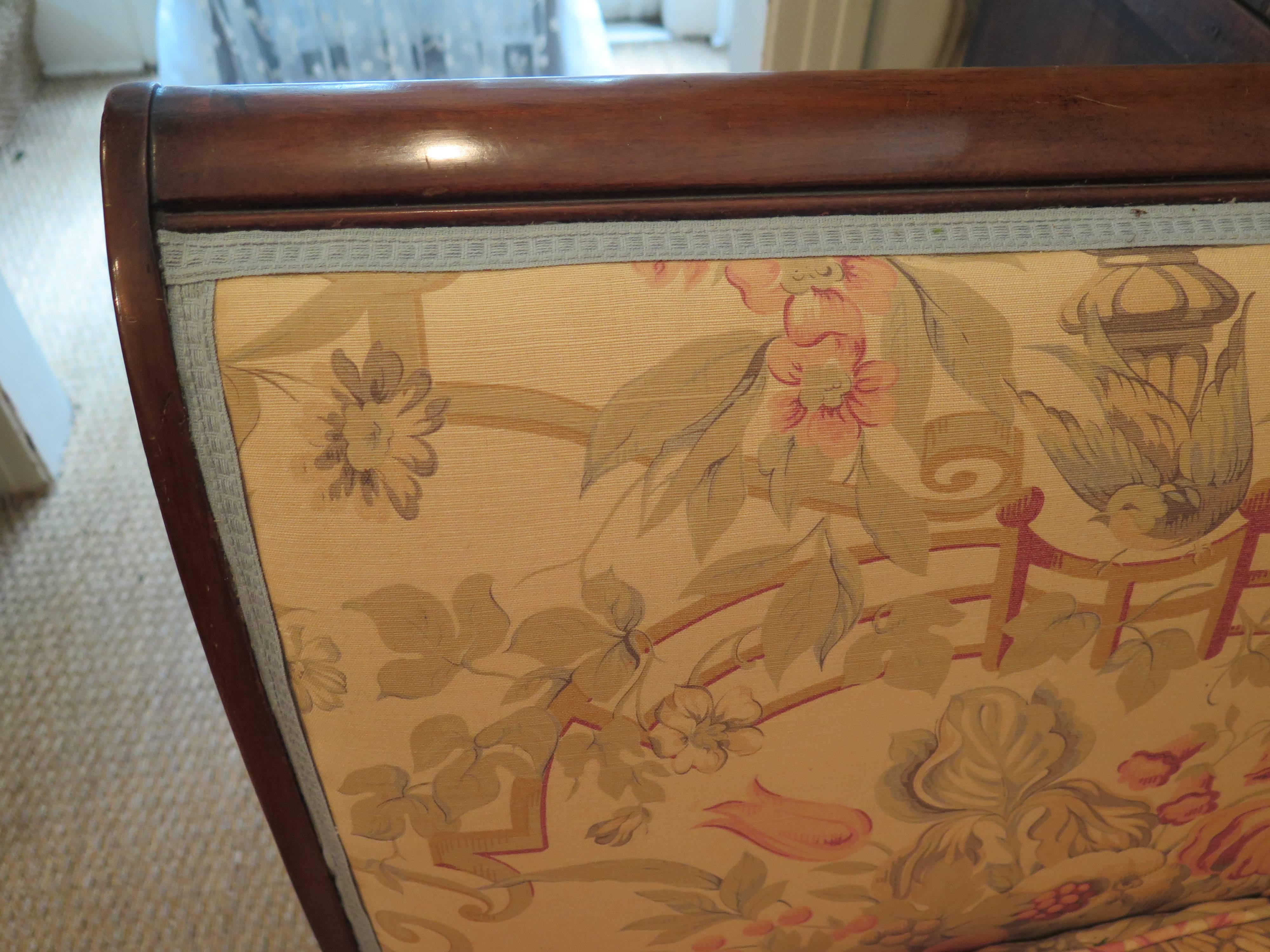 19th Century English Regency Settee