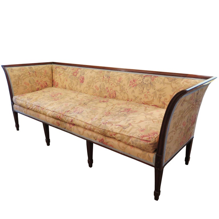 English Regency Settee For Sale at 1stDibs