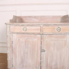 English Regency Side Cabinet