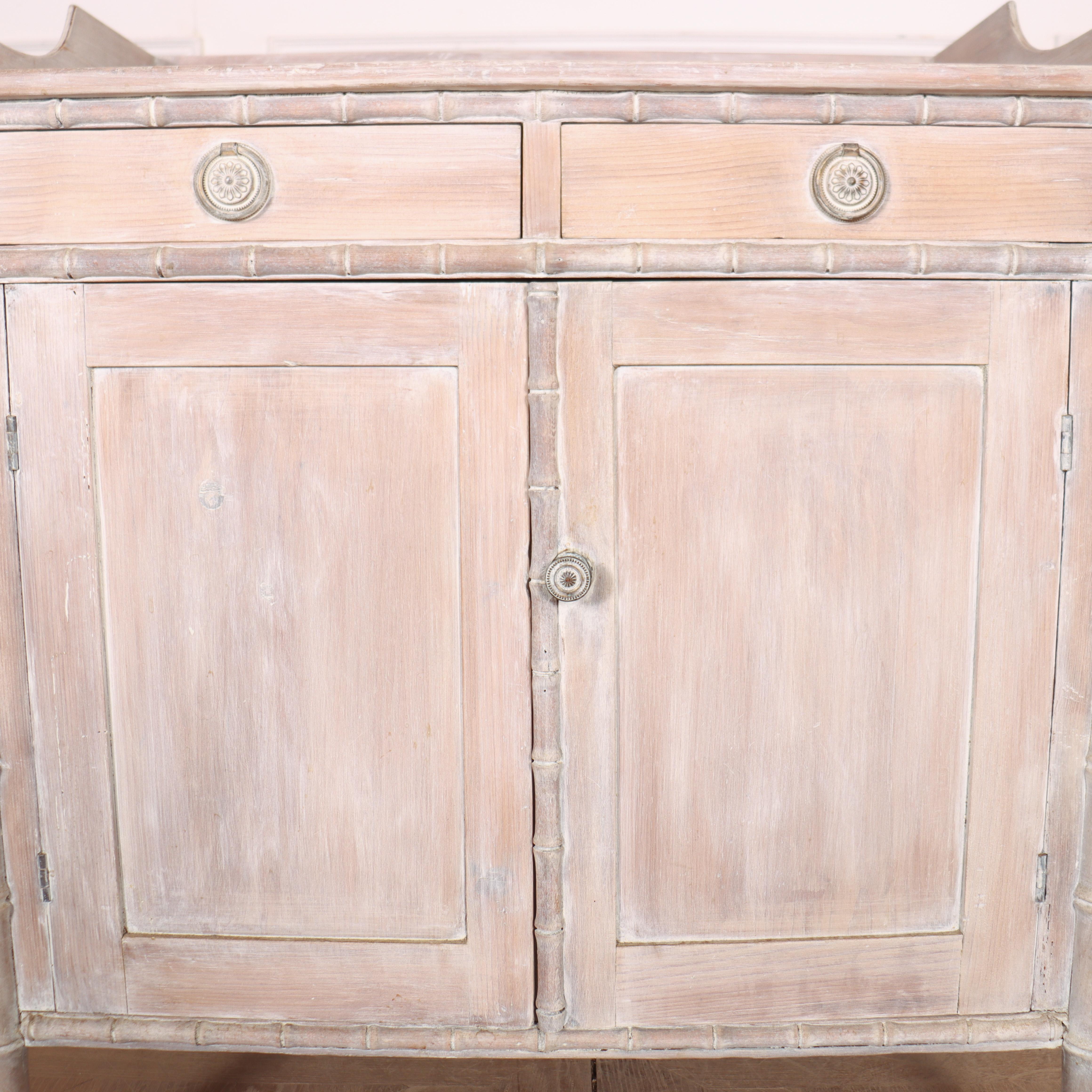 19th Century English Regency Side Cabinet For Sale