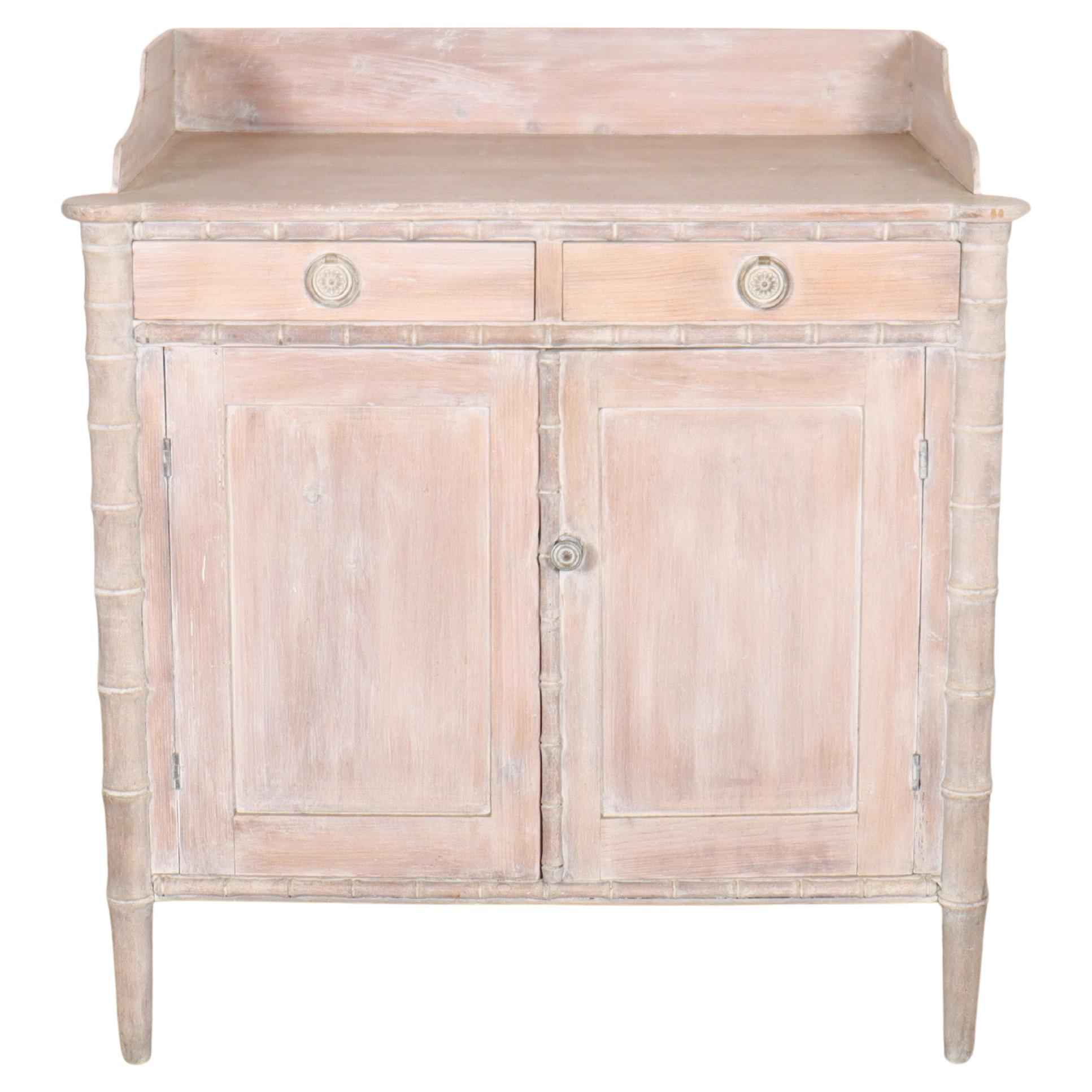 English Regency Side Cabinet