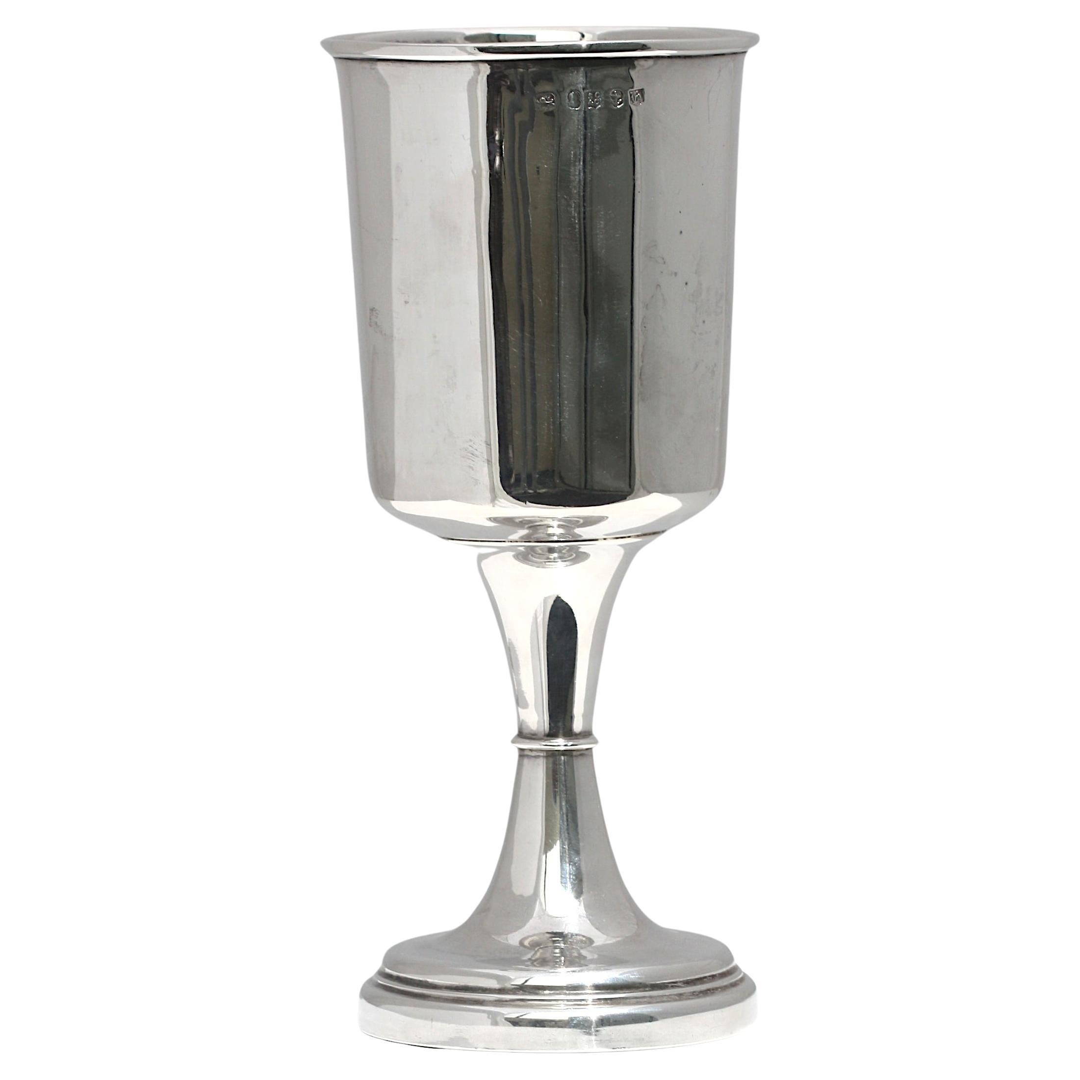 English Regency Silver Chalice in vendita