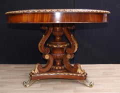 English Regency Spyrograph Centre Table Round Dining Table