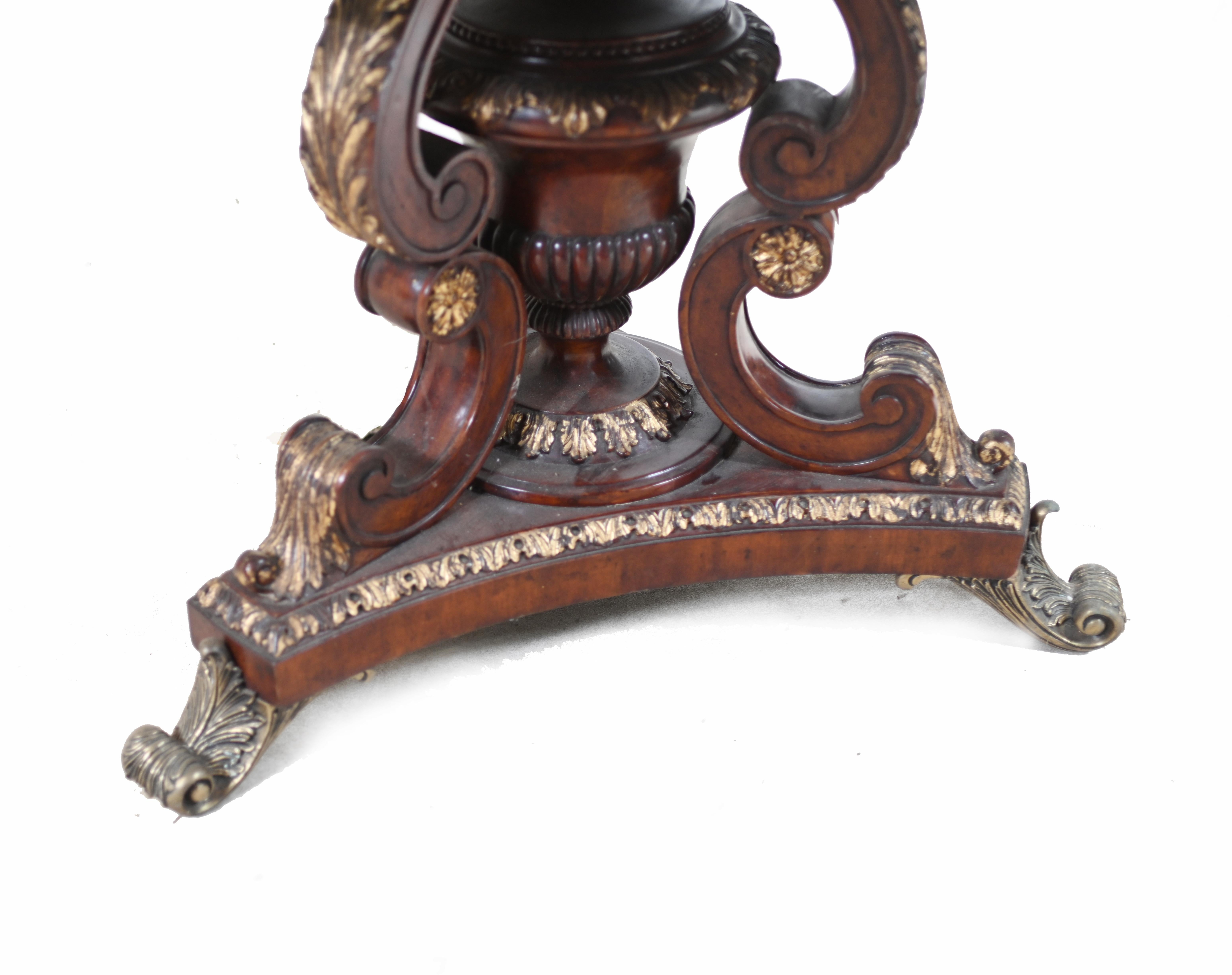 Englisch Regency Spyrograph Centre Table Runde Esstische im Angebot 3