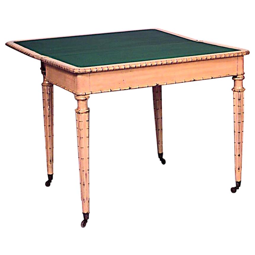 English Regency Style '19th Century' Flip Top Console For Sale