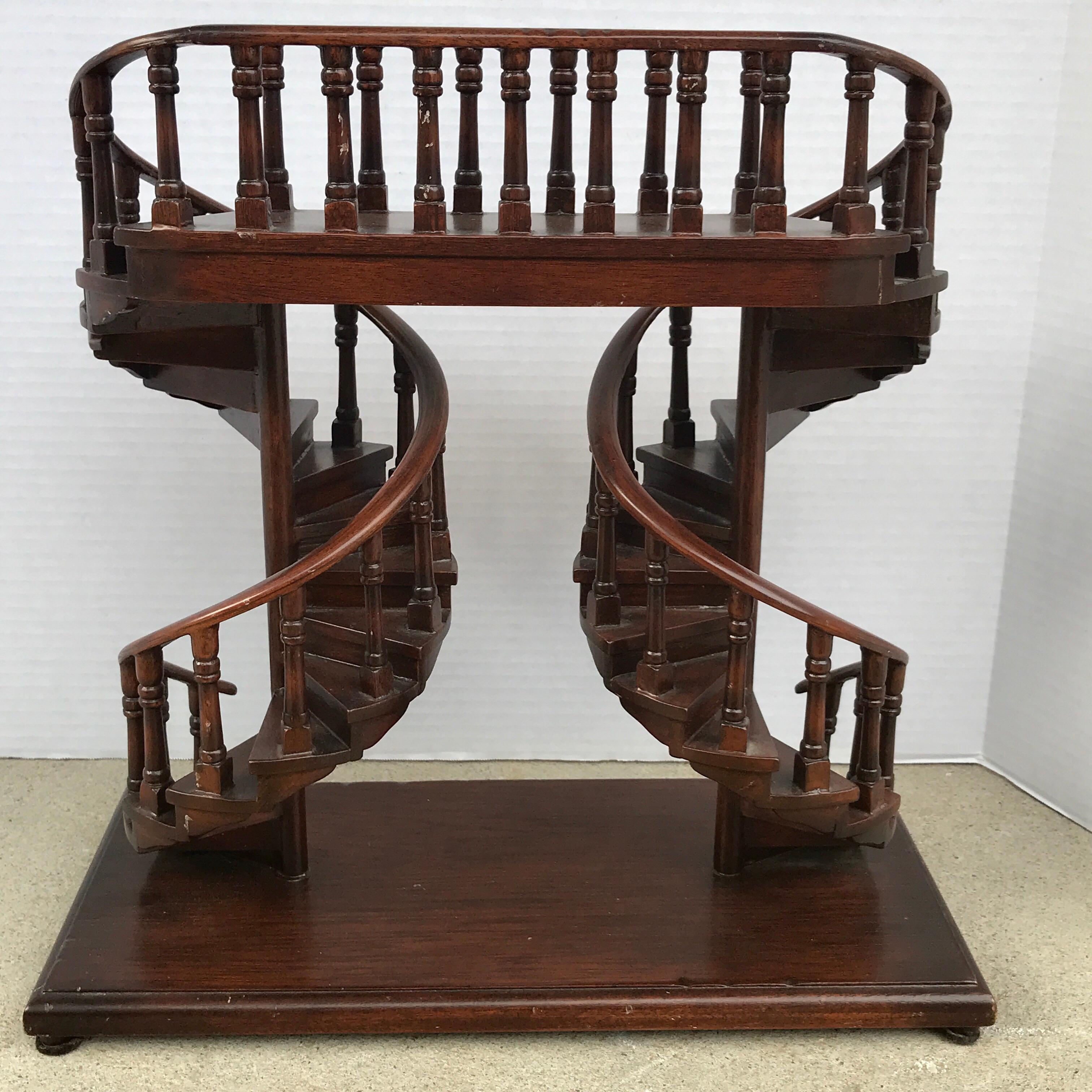 English Regency Style Architectural Staircase Model 2