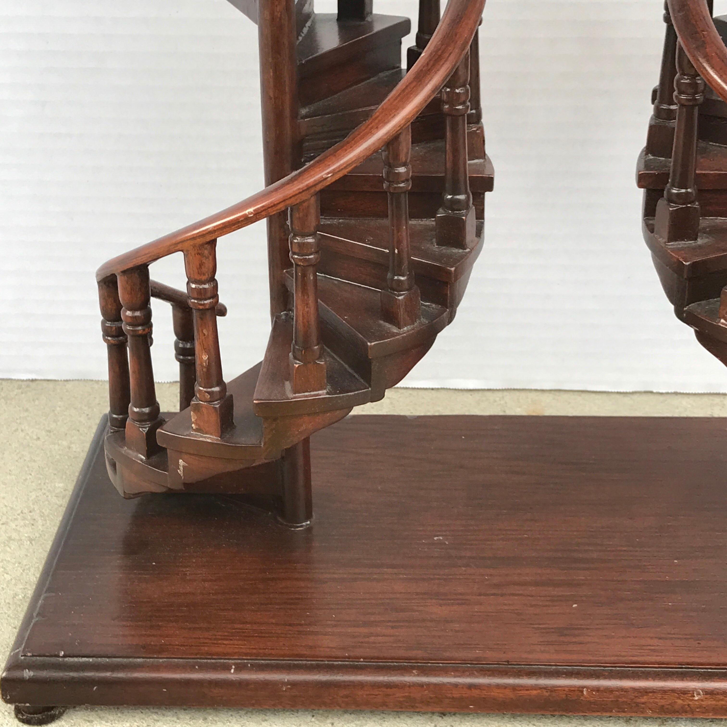 English Regency Style Architectural Staircase Model 5