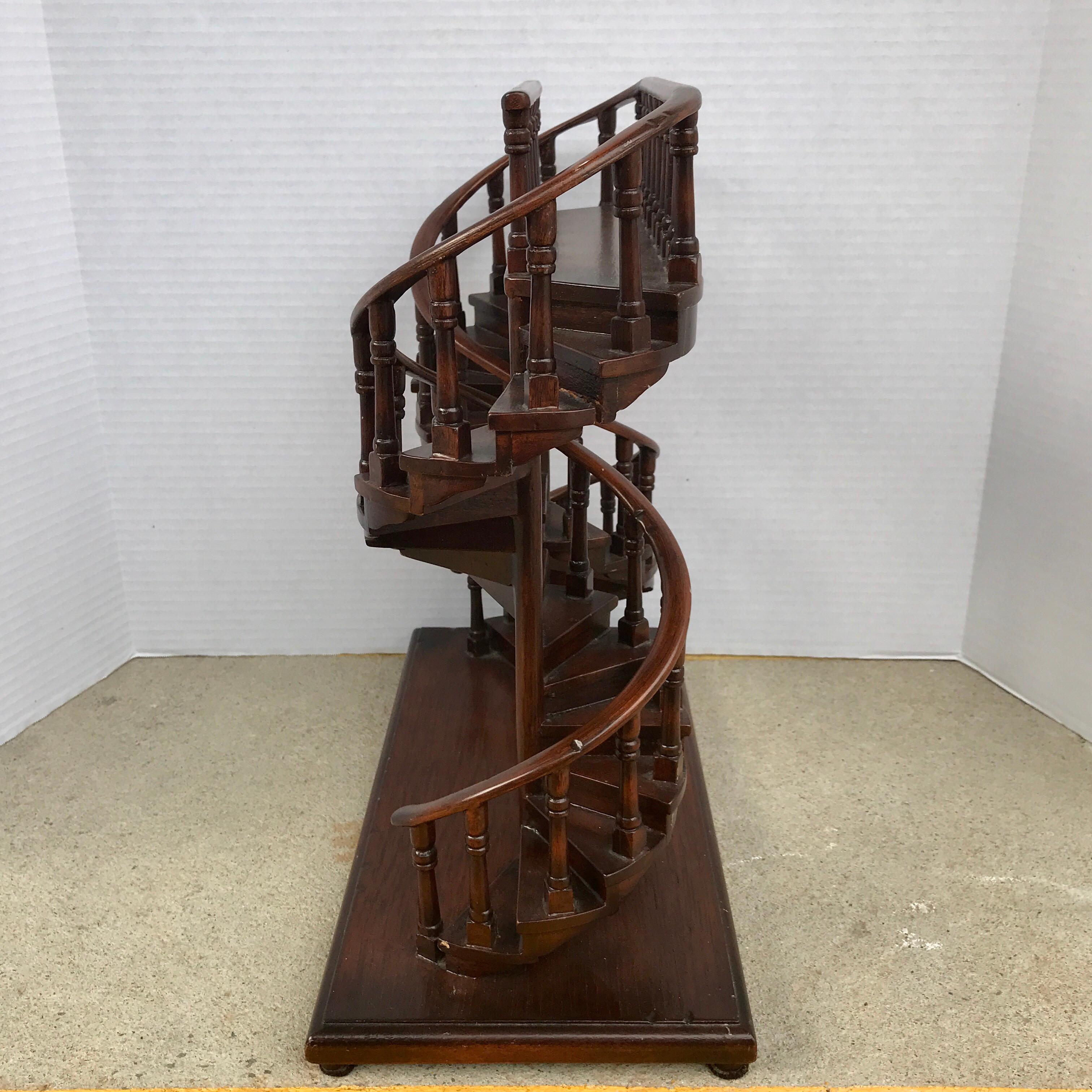 English Regency Style Architectural Staircase Model 9
