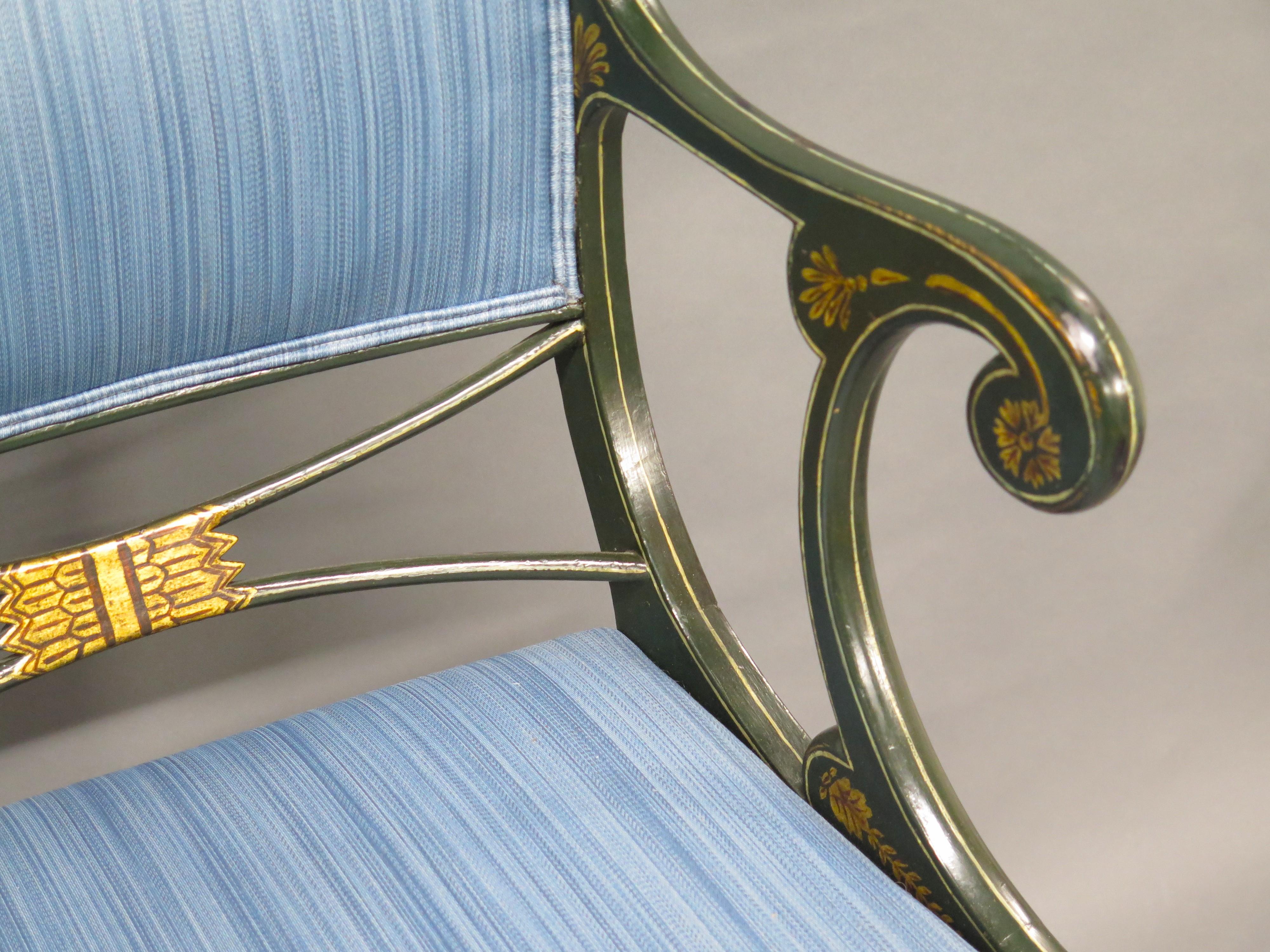 English Regency Style Armchairs For Sale 5
