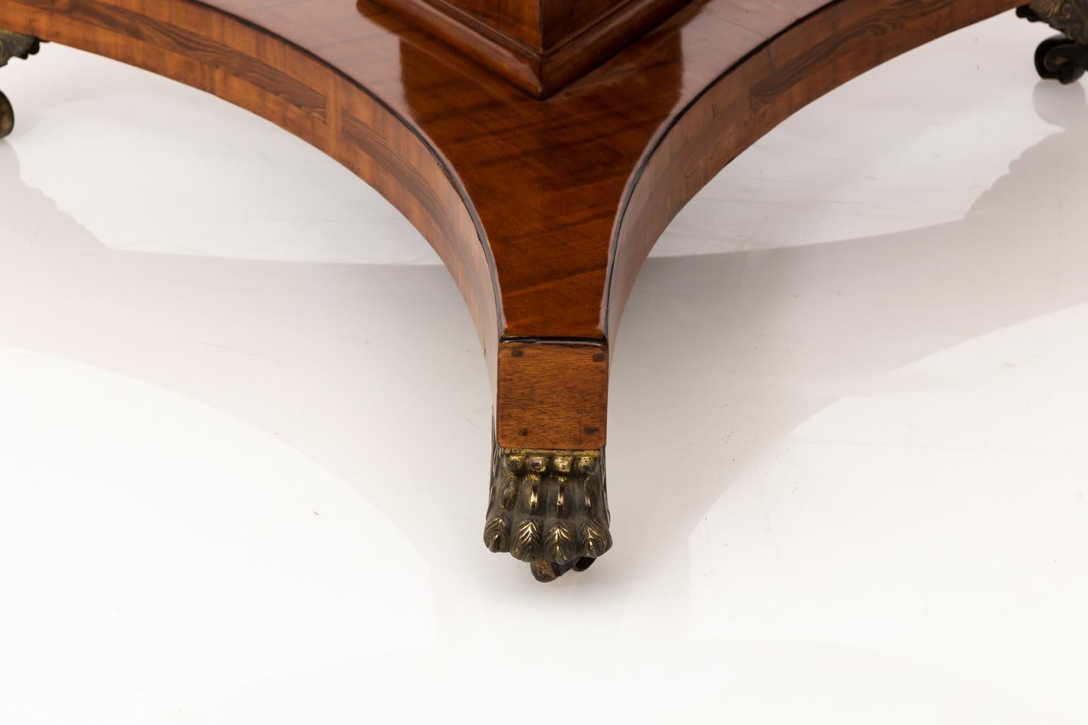 English Regency Style Center Table 8