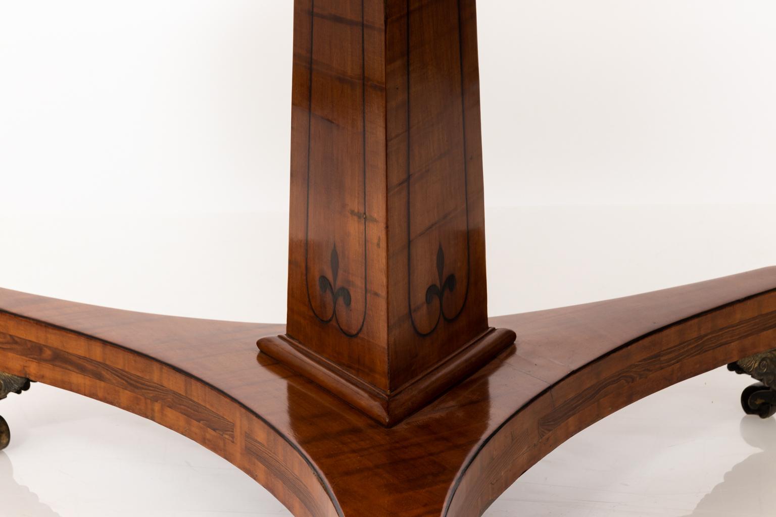 English Regency Style Center Table 9