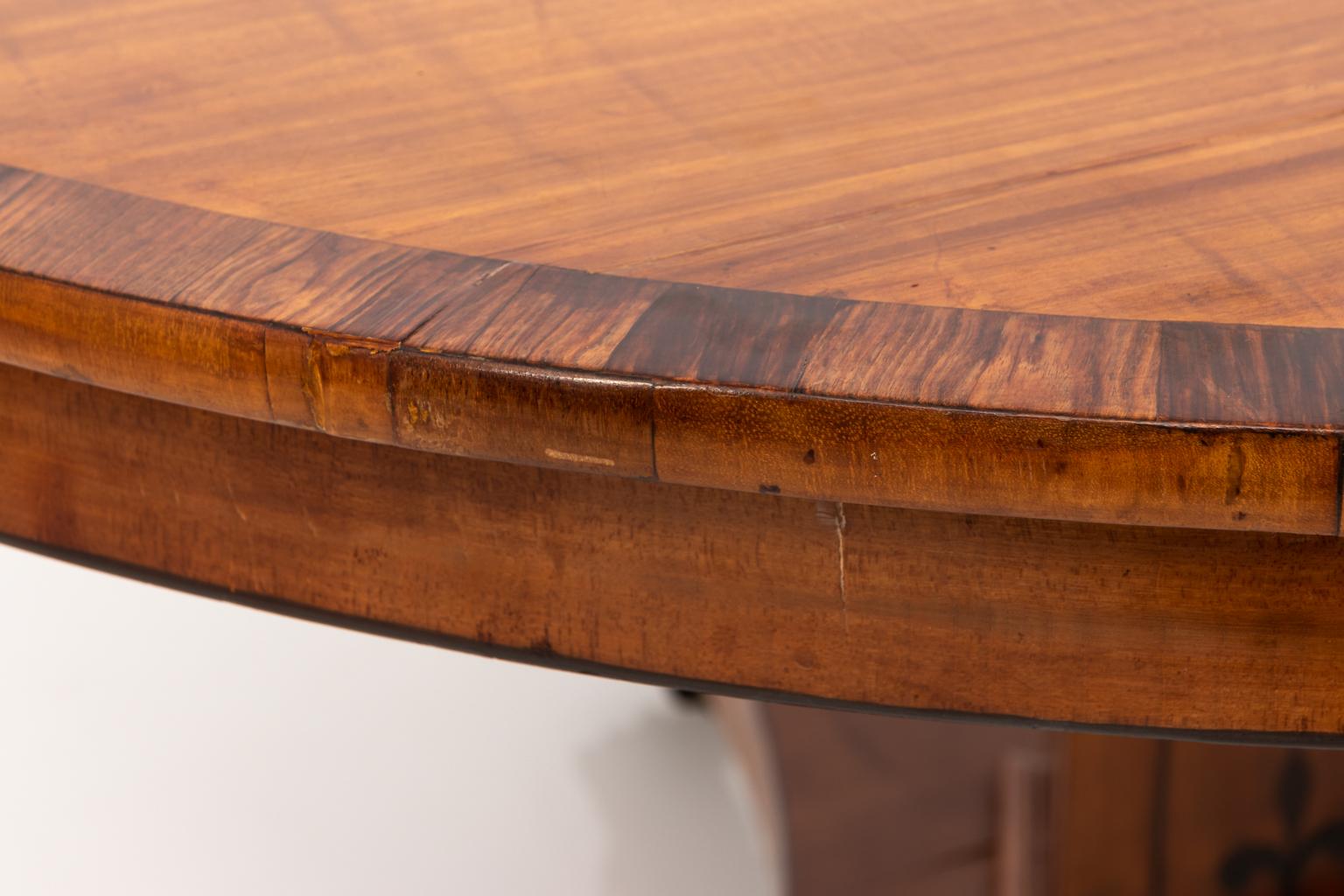 20th Century English Regency Style Center Table