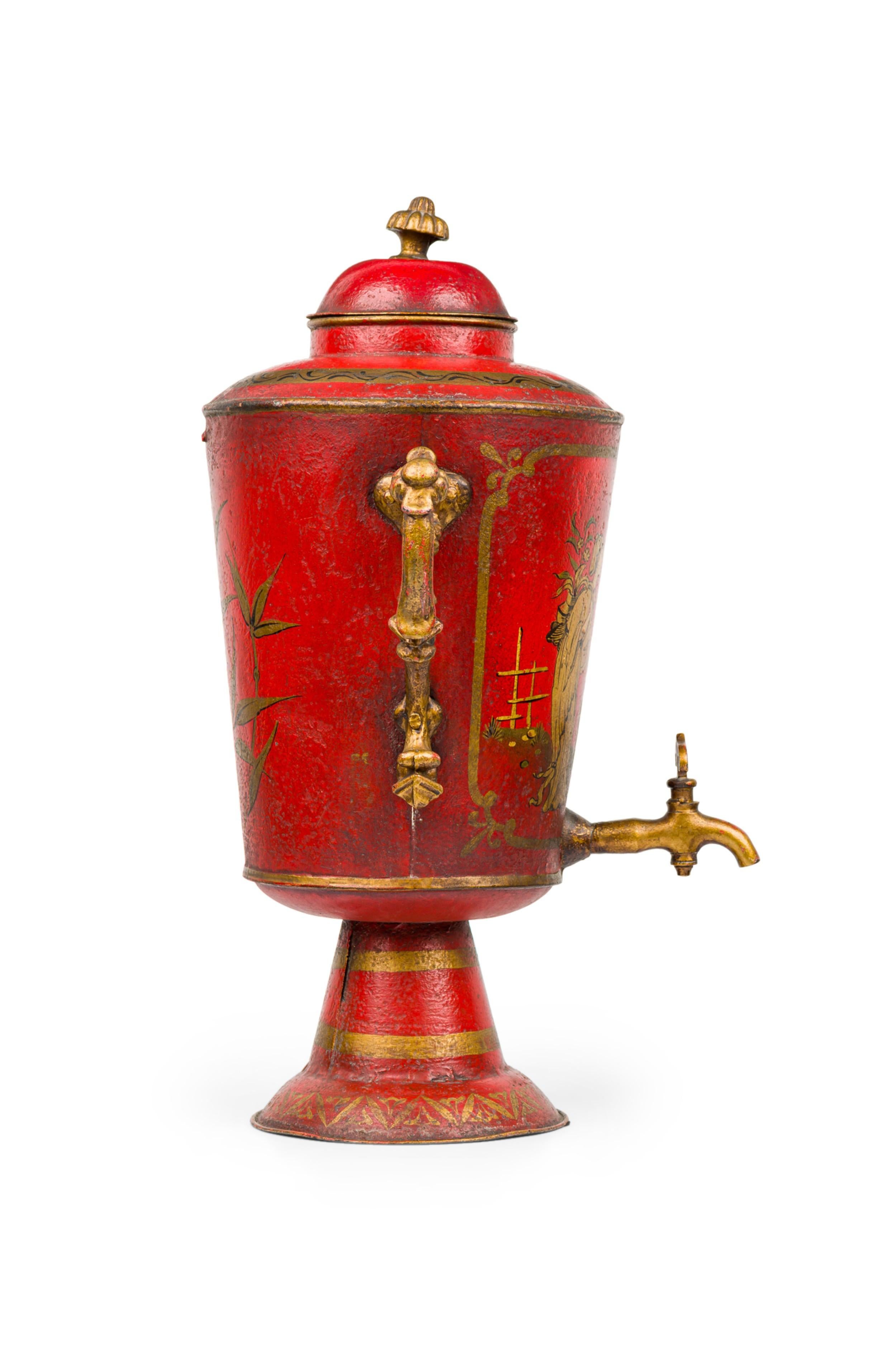 Samovar Chinoiserie Estilo Regencia Inglés en Bueno estado para la venta en Queens, NY