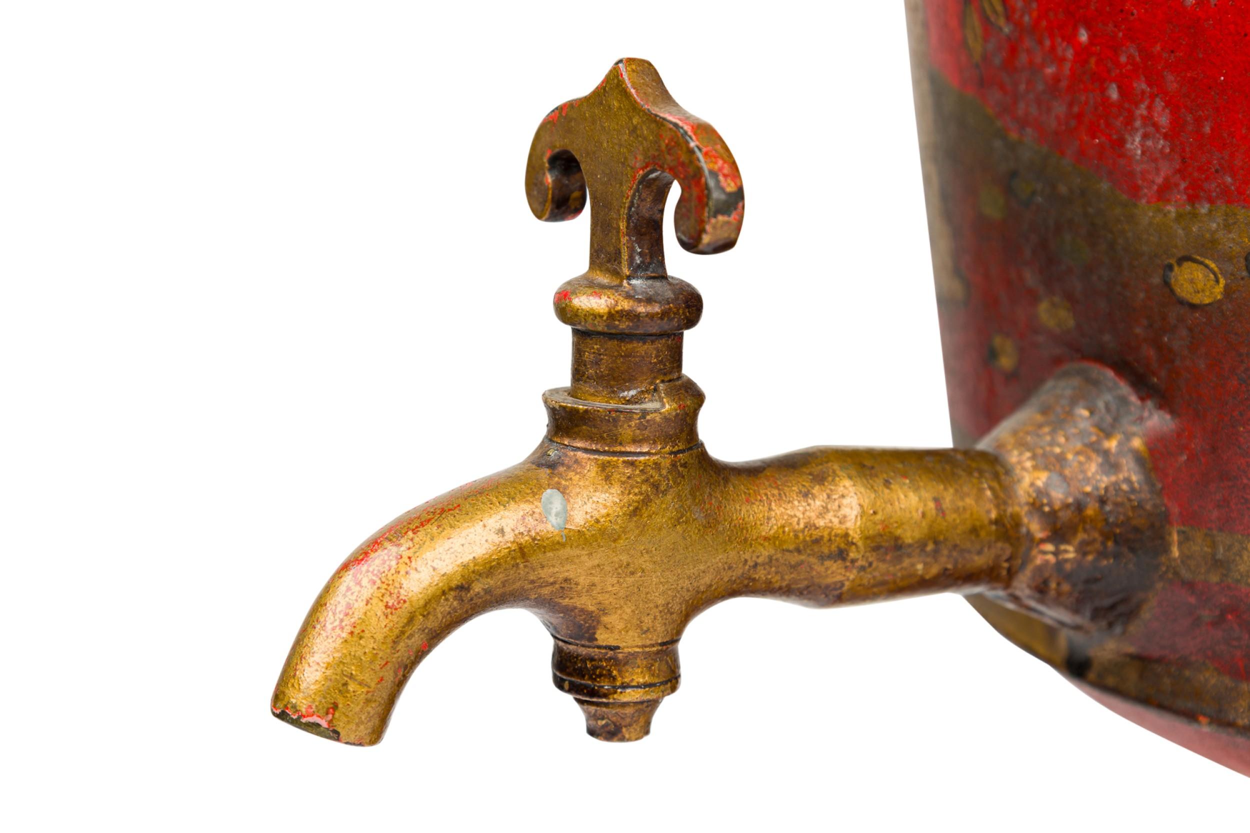 Samovar Chinoiserie Estilo Regencia Inglés en venta 2