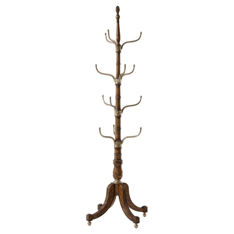 English Regency Style Coat Rack For Sale at 1stDibs
