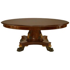 English Regency Mahogany Dining Table