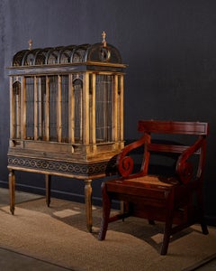 English Regency Style Mahogany Metamorphic Library Step Chair