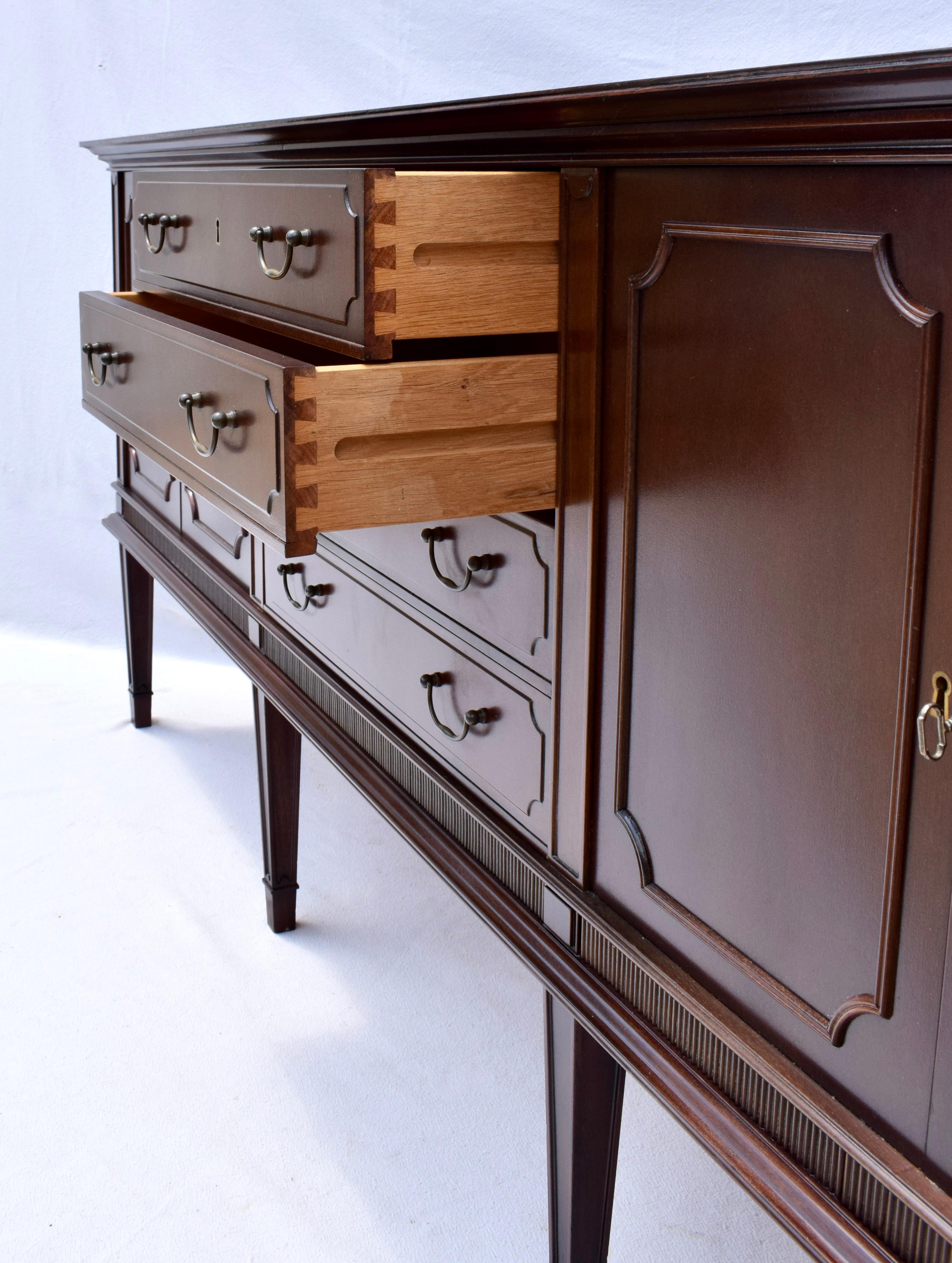 Englisches Mahagoni-Sideboard im Regency-Stil 2