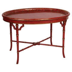 English Regency Style Oval Occasional table