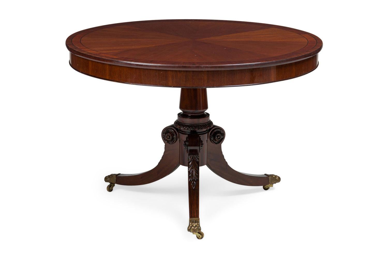 British English Regency style Round Center Table For Sale