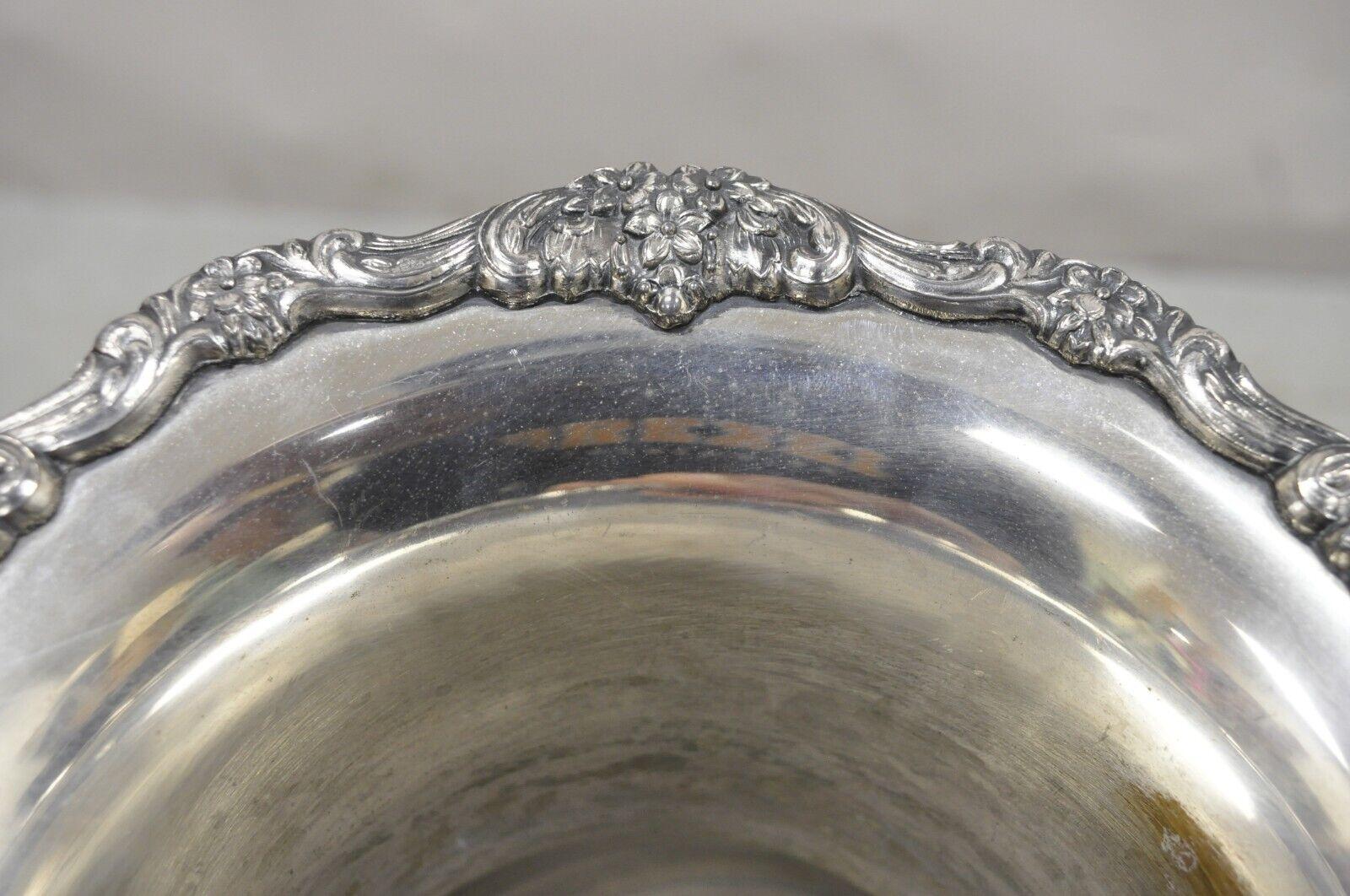 English Regency Style Silver Plate Trophy Cup Urn Champagne Wine Chiller 5