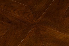 English Regency Style Square Oak Low / Coffee Table