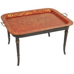 English Regency Style Tray Table