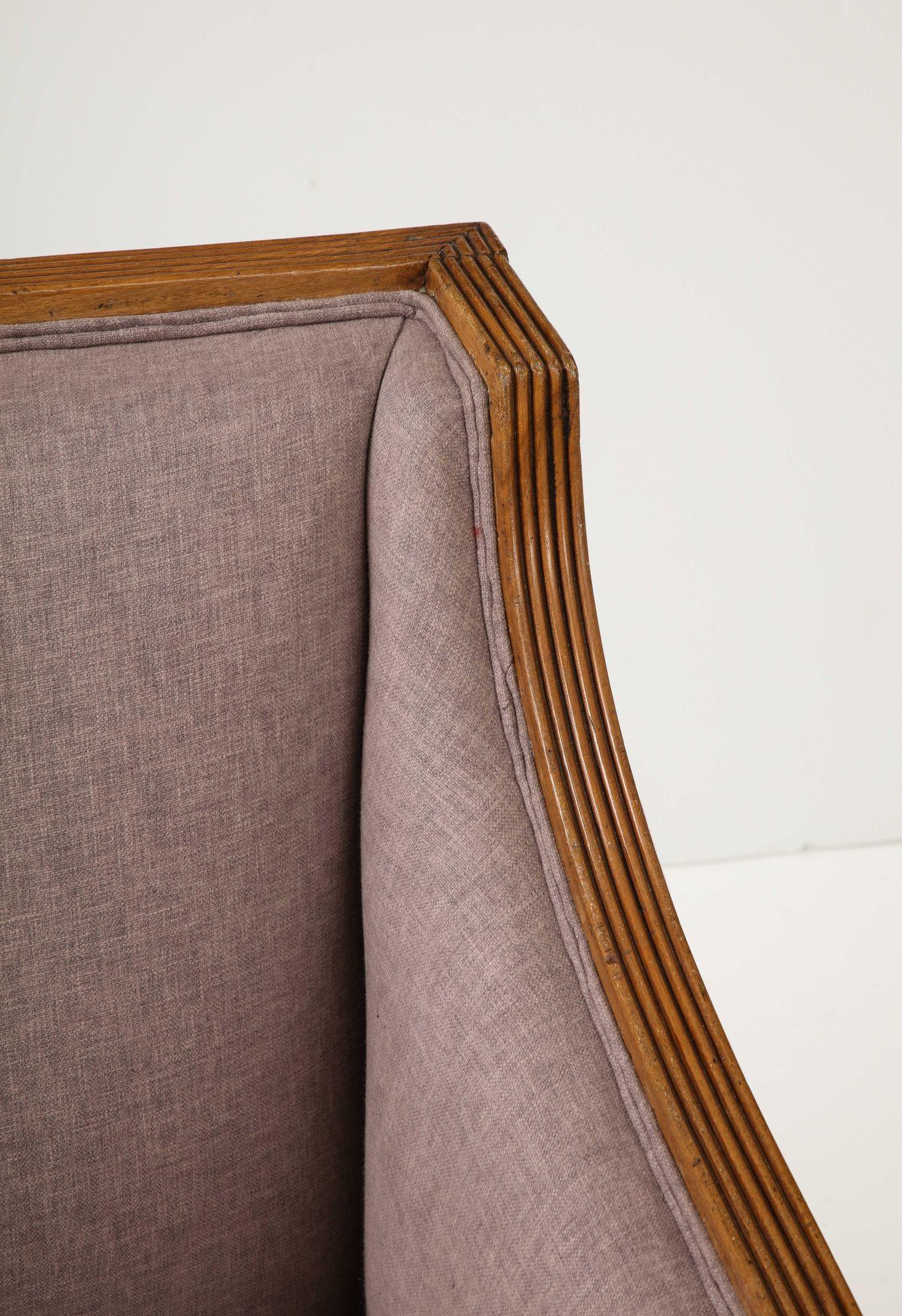 Début du XIXe siècle Loveseat ou banquette de style English Regency, 1820 en vente