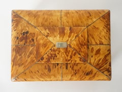 English Regency Tortoiseshell Necessaire Tabletop Toiletry Box, circa 1810