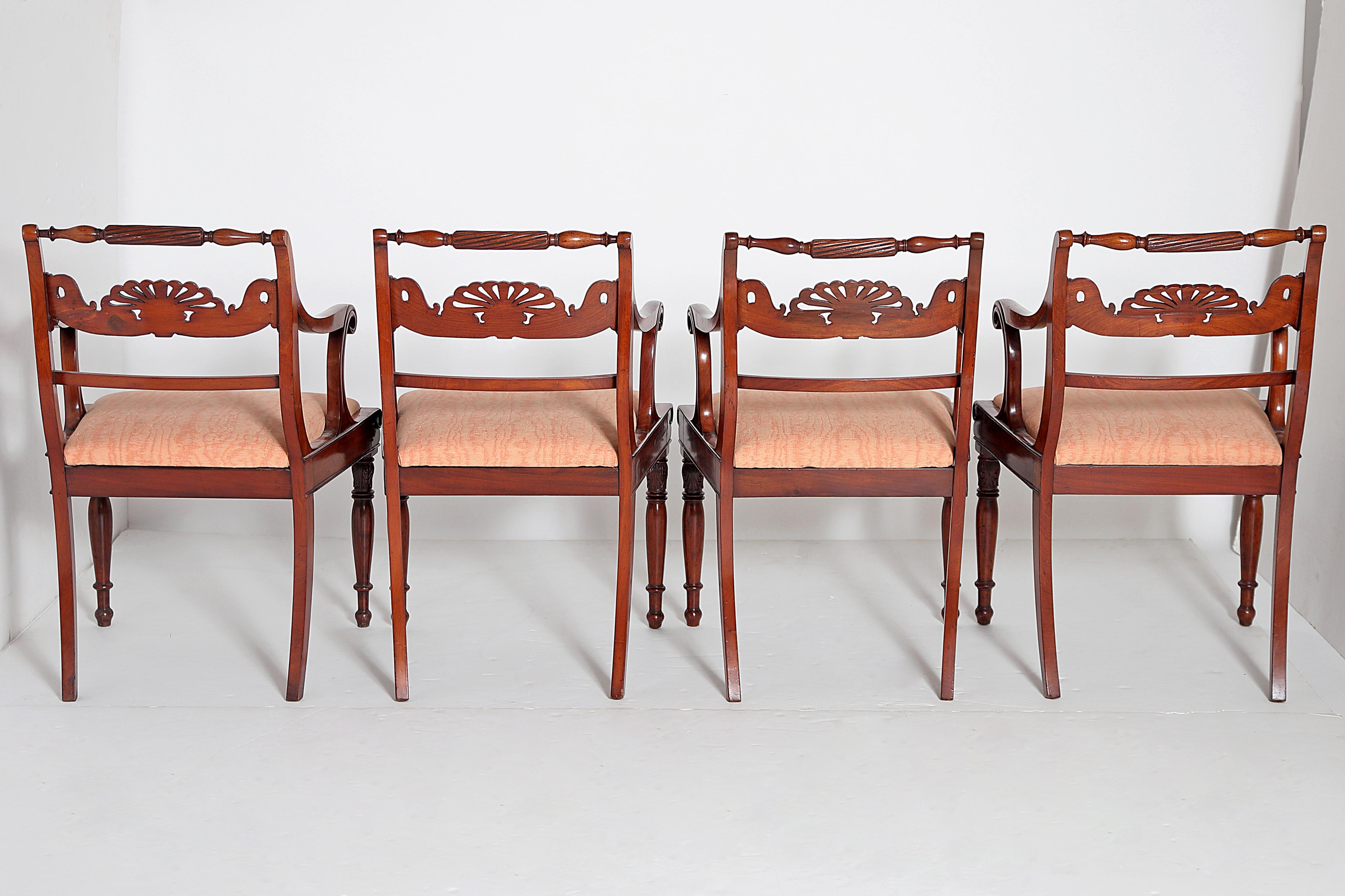 Hand-Carved English Regency 