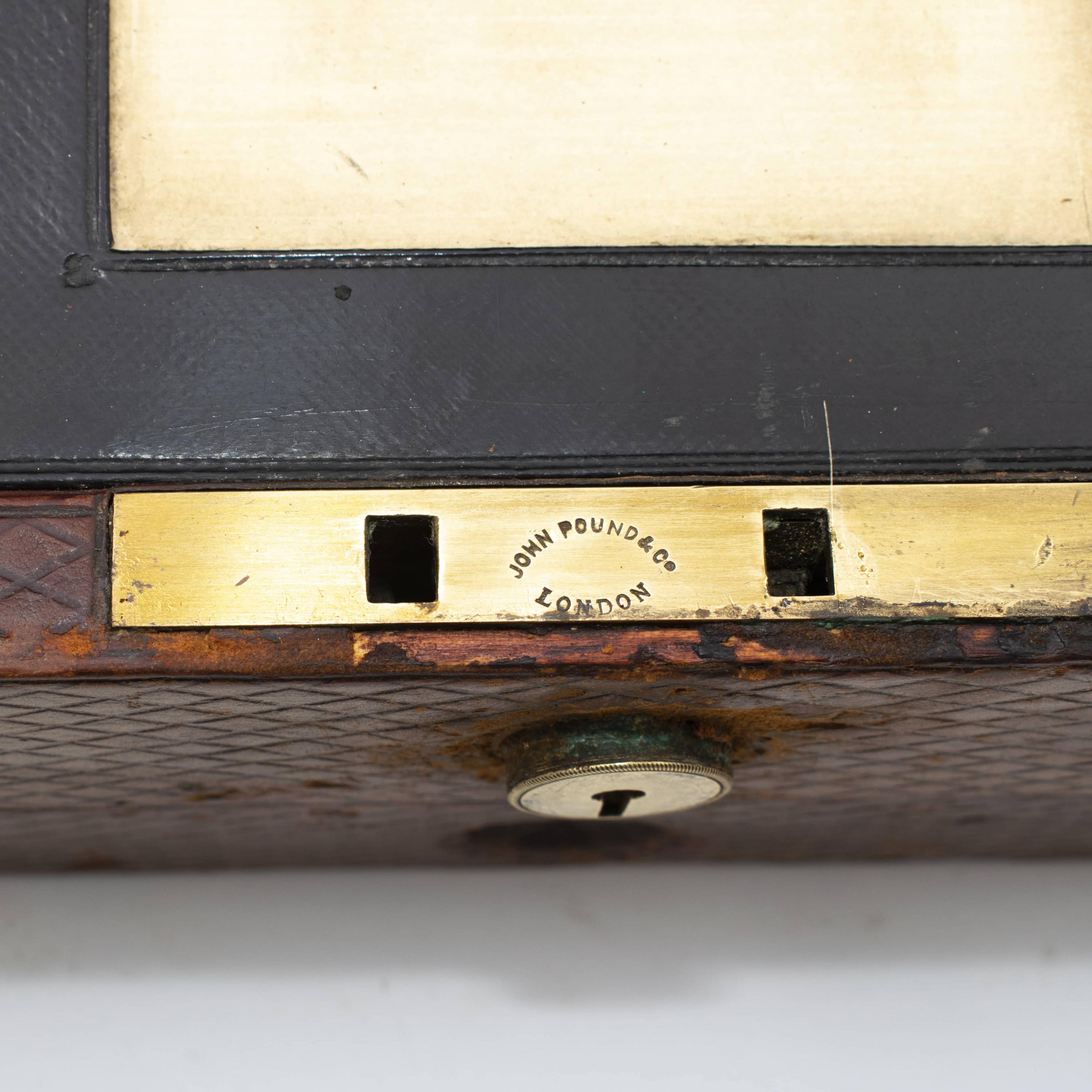 English Regency Traveling Writing Slope Box or Nécessaire De Voyage 1810-1820 7