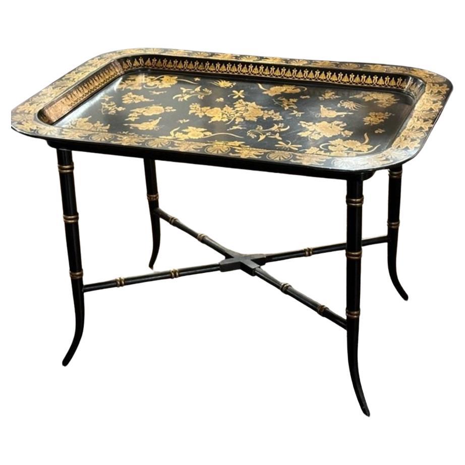 English Regency Tray Table For Sale