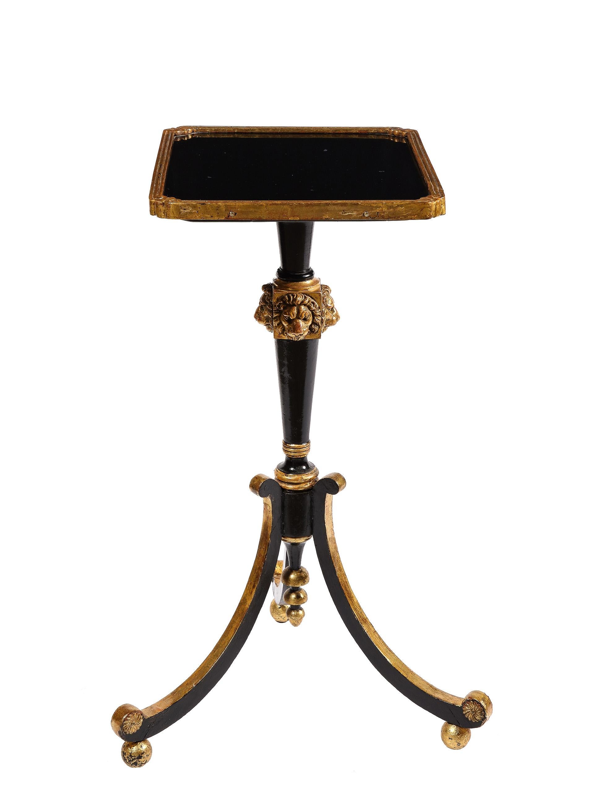 19th Century English Regency  Tripod Base Table