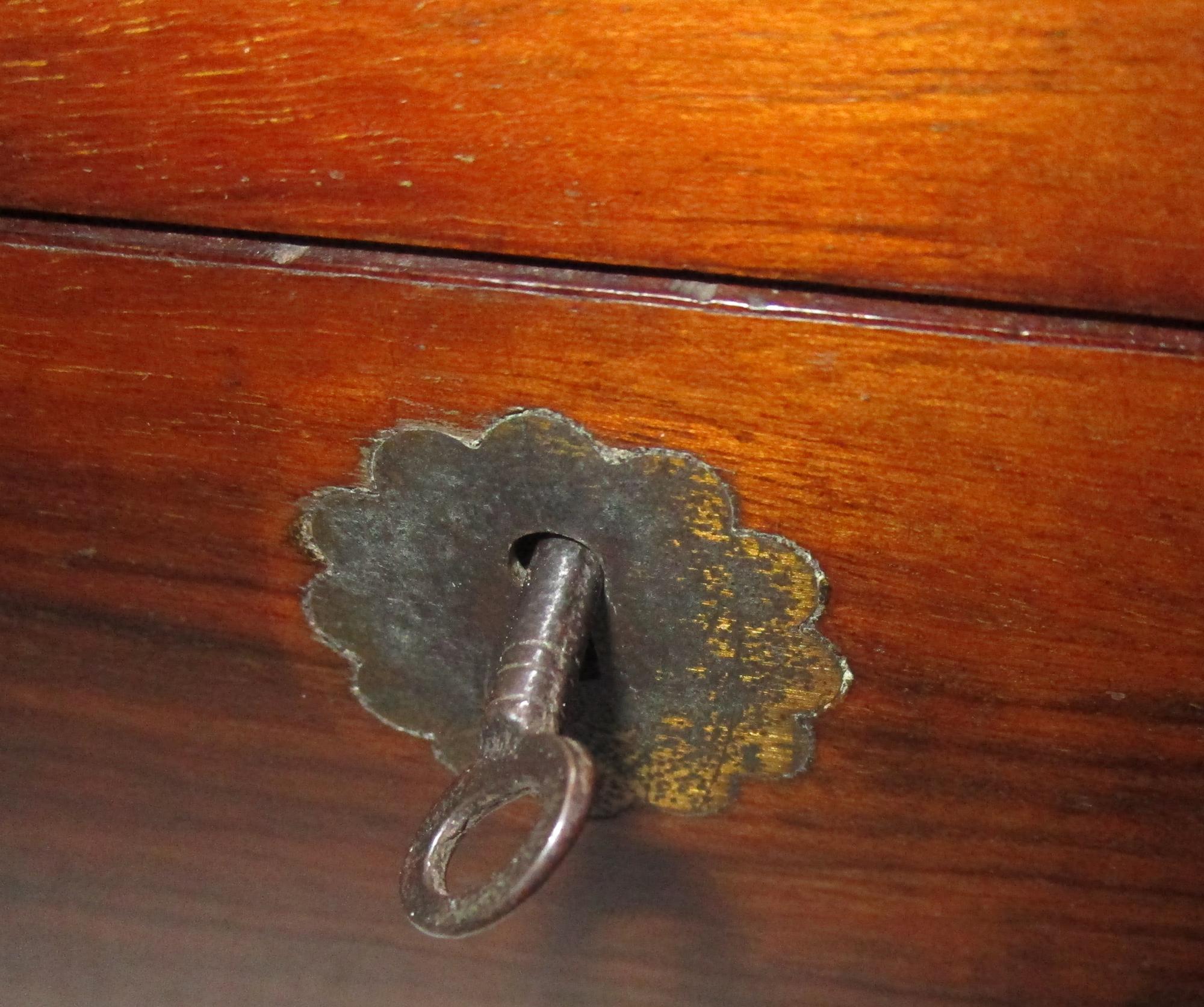 antique secret compartment box