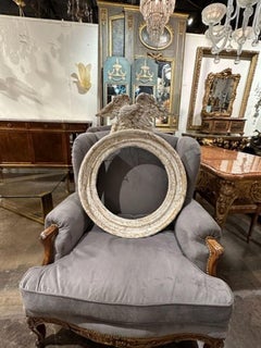 English Regency Wood and Gesso Frame with Eagle