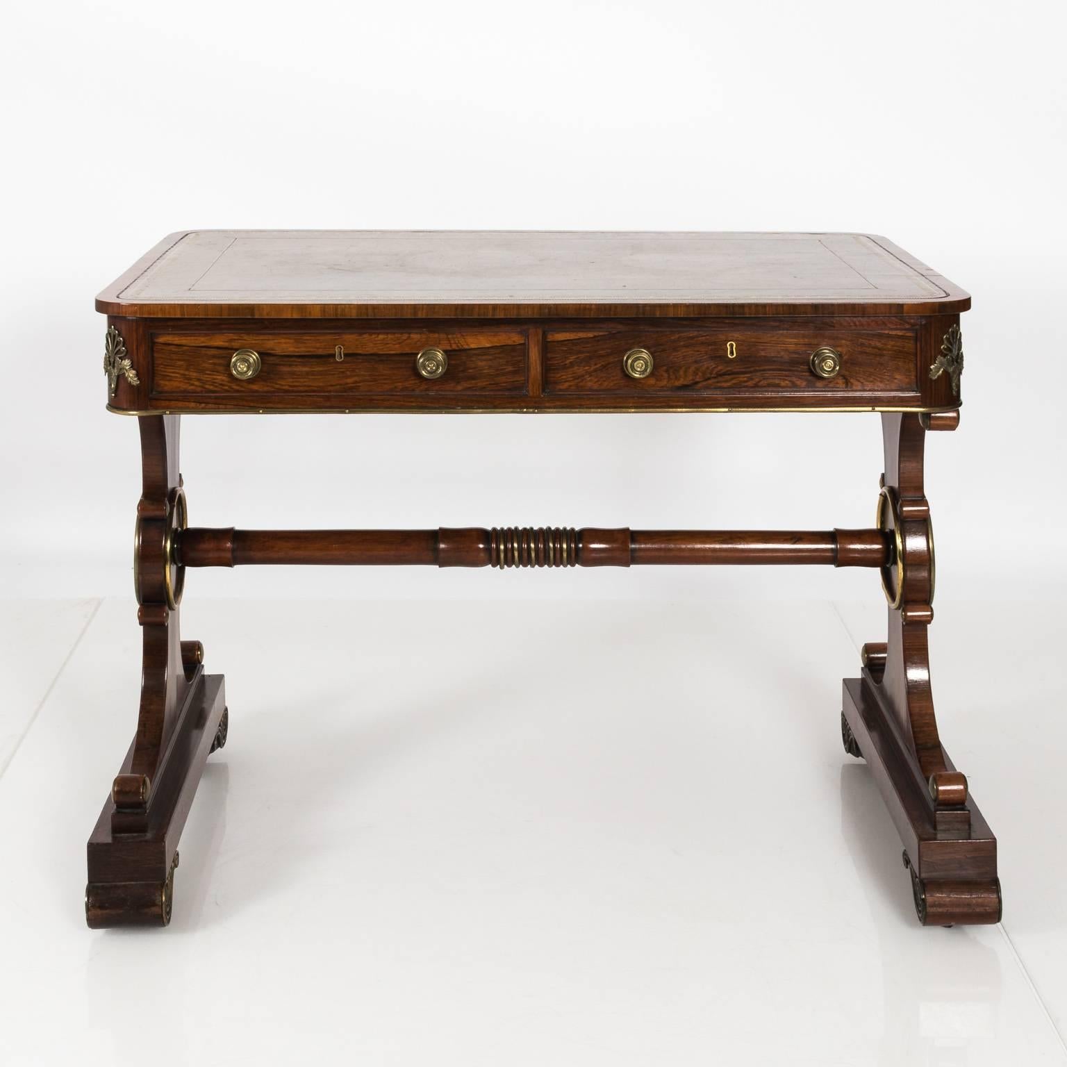 English Regency Writing Table, circa 1820 8