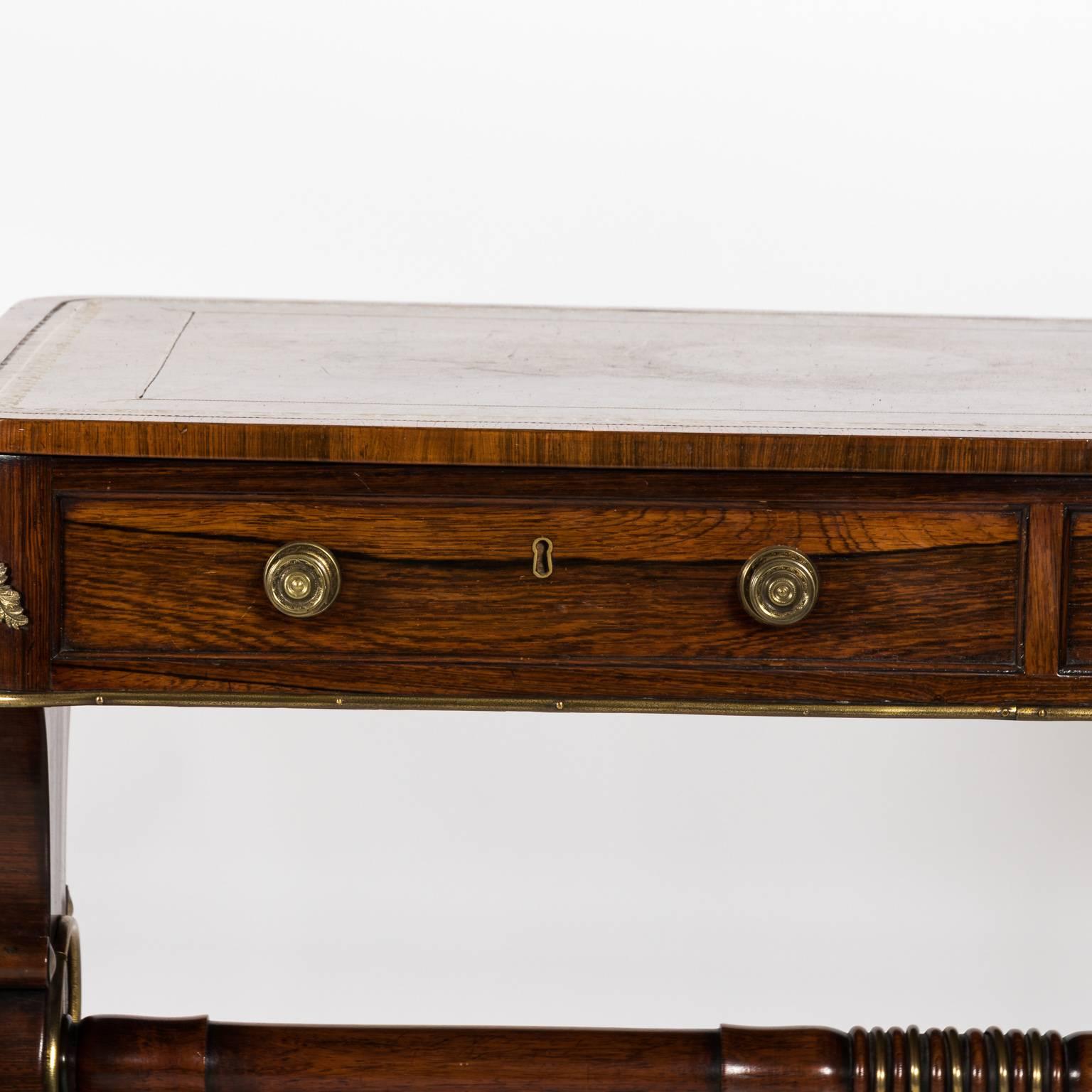English Regency Writing Table, circa 1820 9