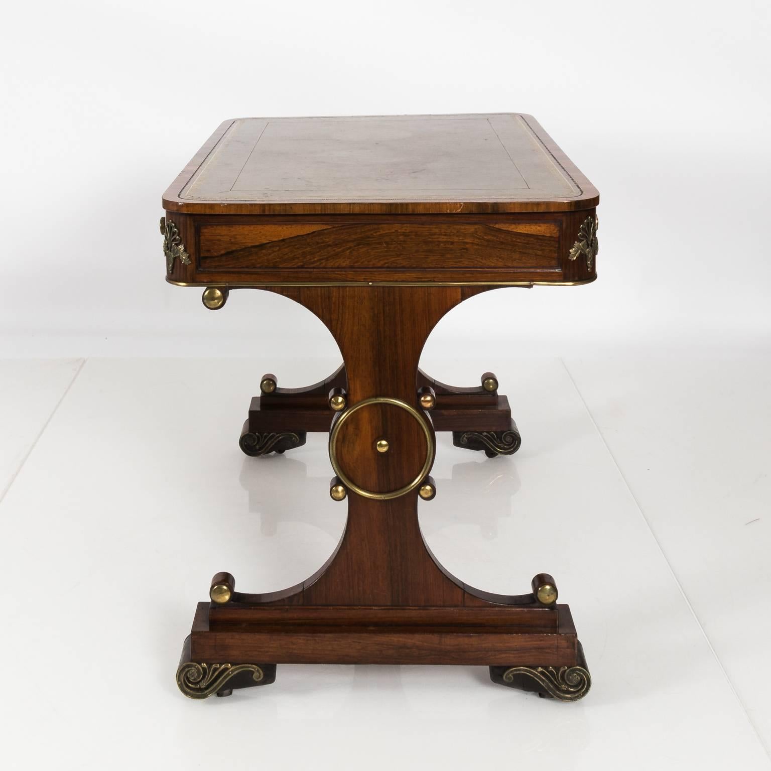 English Regency Writing Table, circa 1820 10