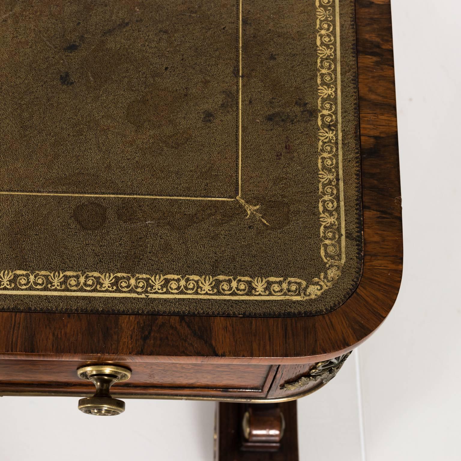 English Regency Writing Table, circa 1820 12