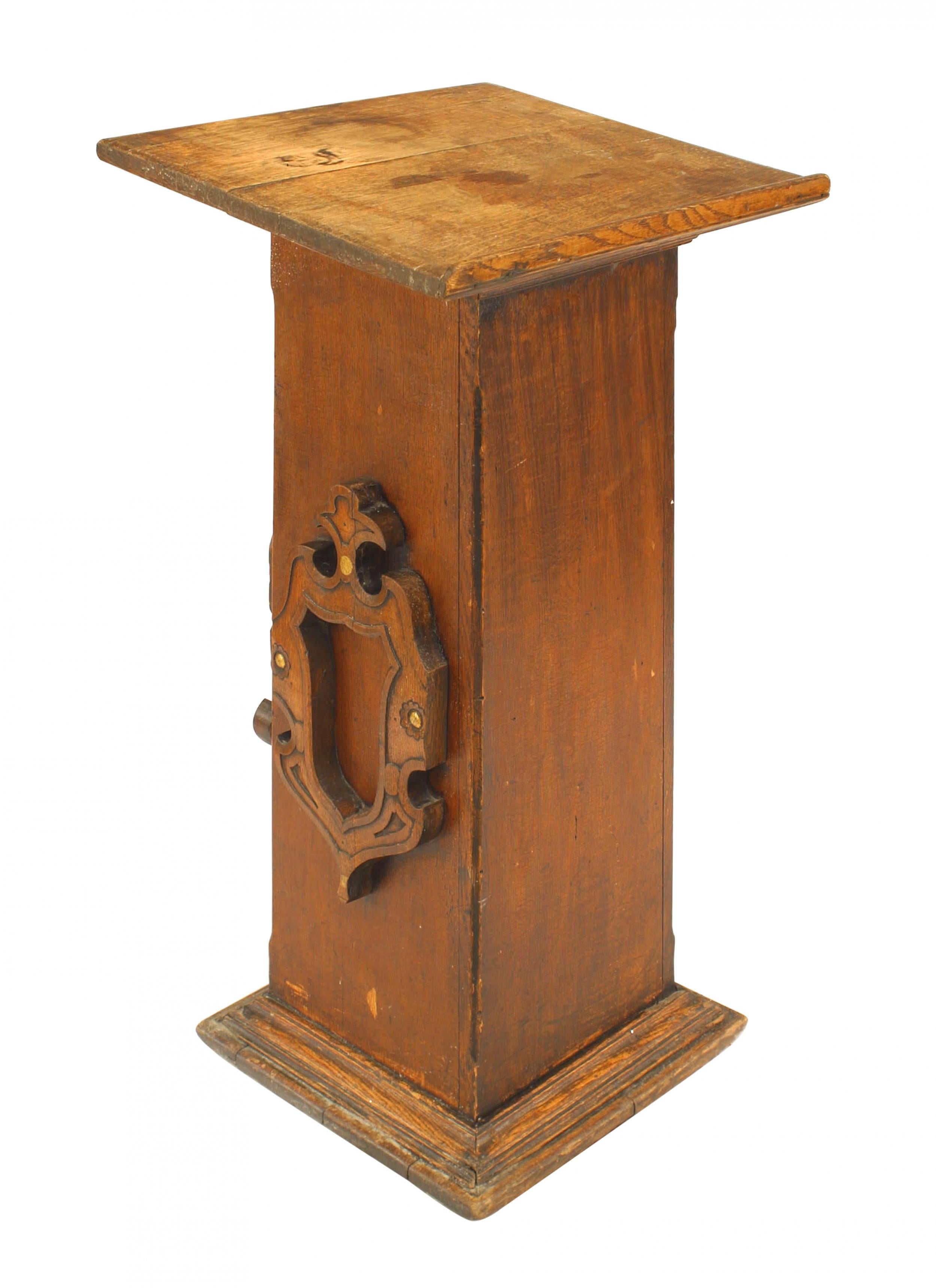 British English Renaissance Oak Lectern For Sale