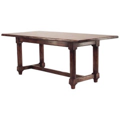 English Renaissance Oak Refectory Table