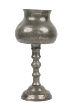 English Renaissance Pewter Chalice