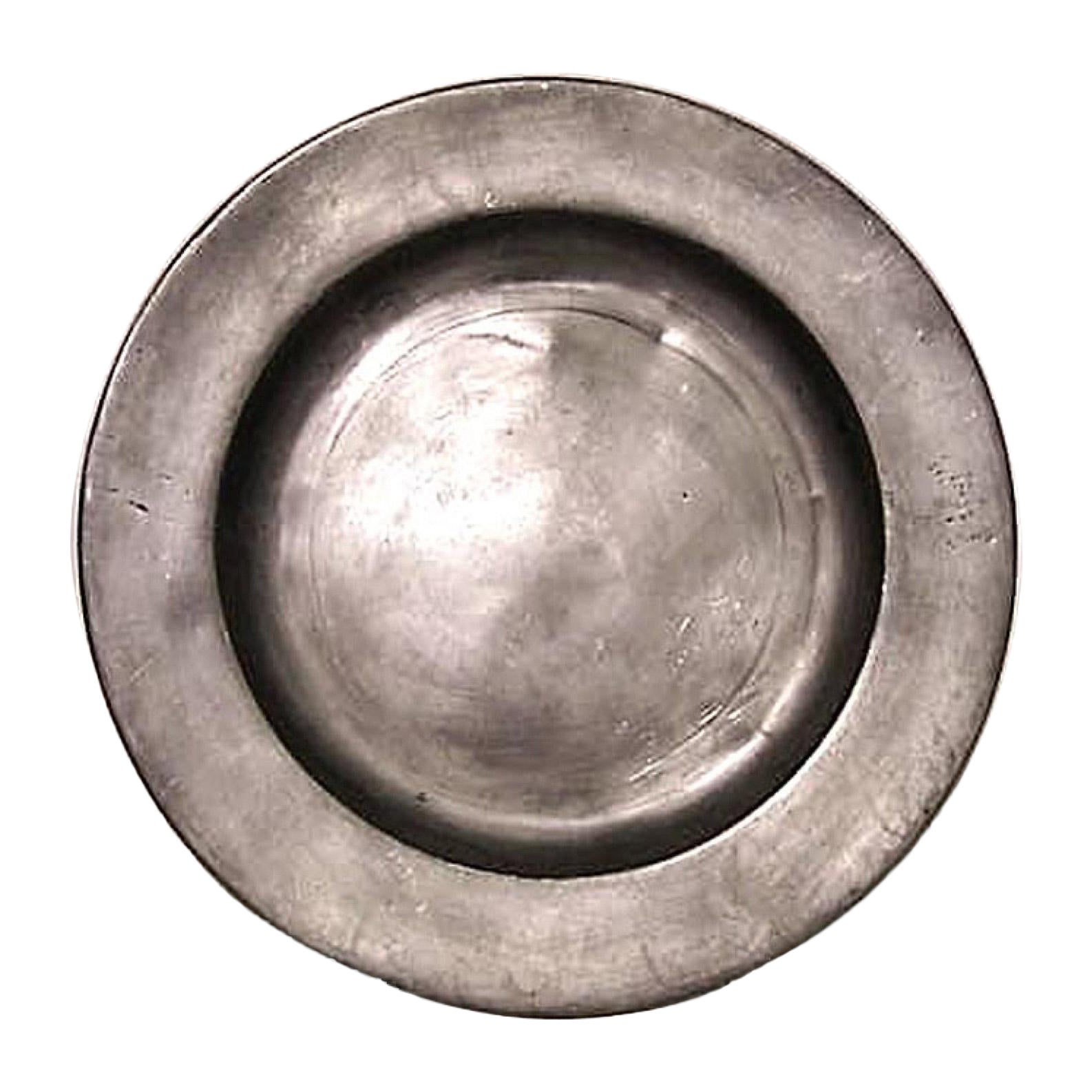 English Renaissance Pewter Dinner Plates